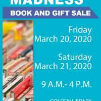 Volunteer at the March Madness Book and Gift Sale!