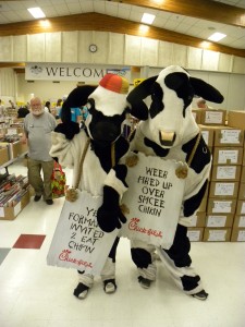 At the Whale Sale, everyone shopped until the (Chick-Fil-A) cows came home!
